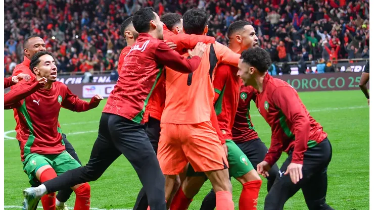 La Selección de Marruecos se prepara para el Mundial.