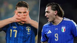 Suecia e Italia, dos de los equipos en carrera.