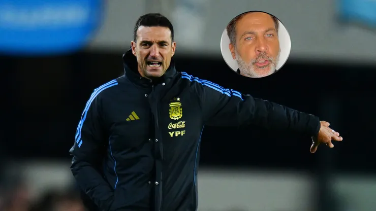 Lionel Scaloni, director técnico de la Selección Argentina.