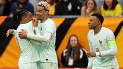 Francia viene de ganarle a Brasil por 2-1 en el Gillette Stadium, en Foxborough.