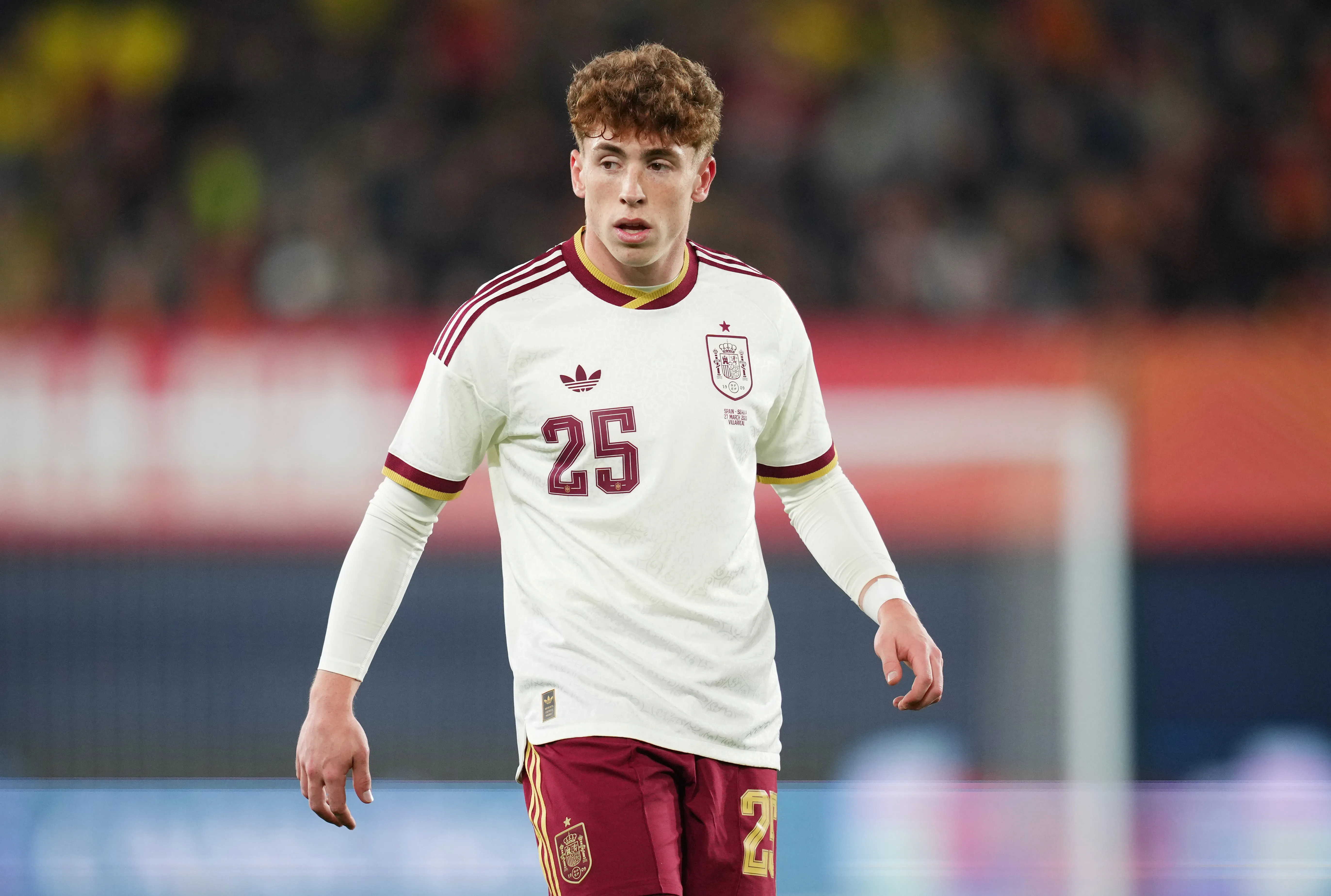 Víctor Muñoz, futbolista de la Selección de España. (Getty Images)