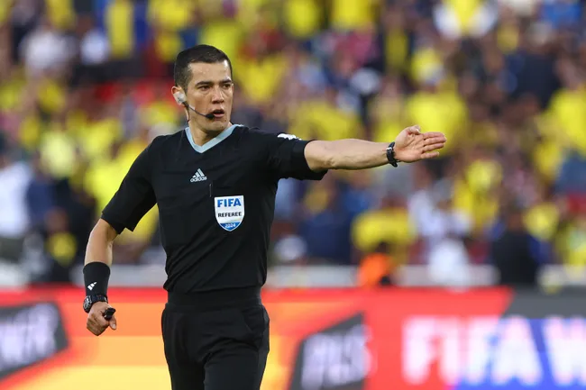 Andrés Rojas, árbitro colombiano. (Getty Images)