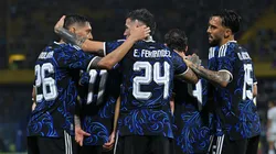 La Selección celebra el tanto de Enzo, el primero de la noche ante Mauritania.