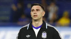 Emiliano Martínez, arquero de la Selección Argentina.