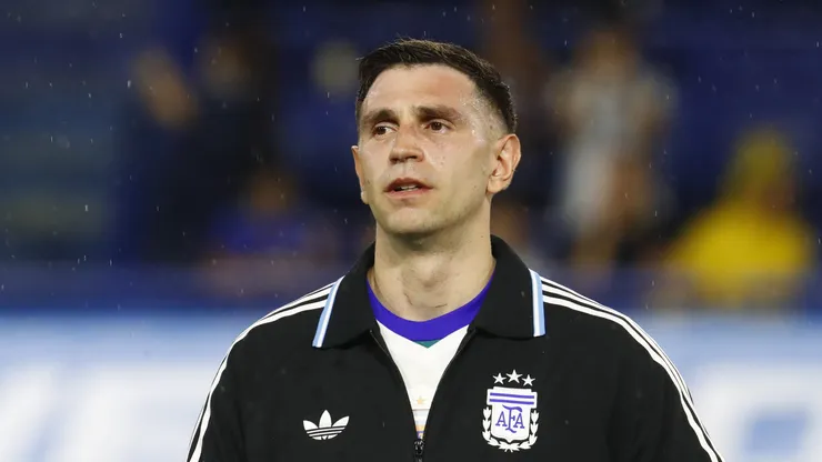 Emiliano Martínez, arquero de la Selección Argentina.