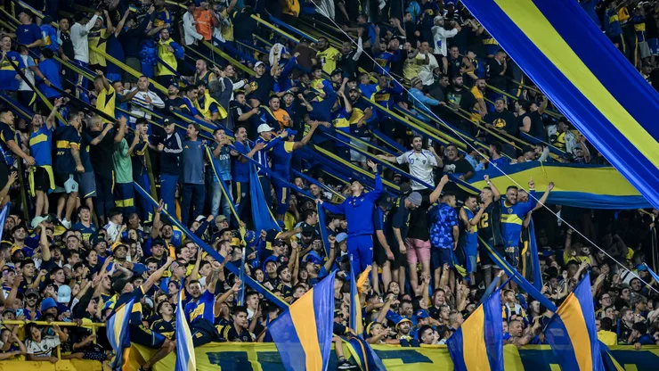 Los hinchas de Boca Juniors.