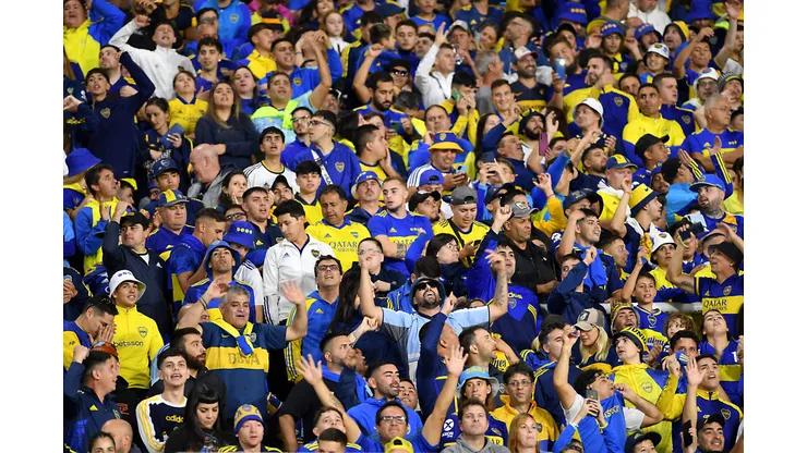 Los hinchas de Boca Juniors.