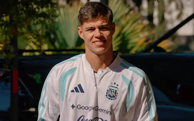 Tomás Palacios podría ser el próximo debutante del ciclo Scaloni (@palaciostomi_).