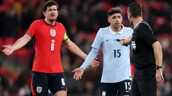 Manuel Ugarte fue amonestado dos veces y no recibió la expulsión en el amistoso que Uruguay jugó contra Inglaterra.