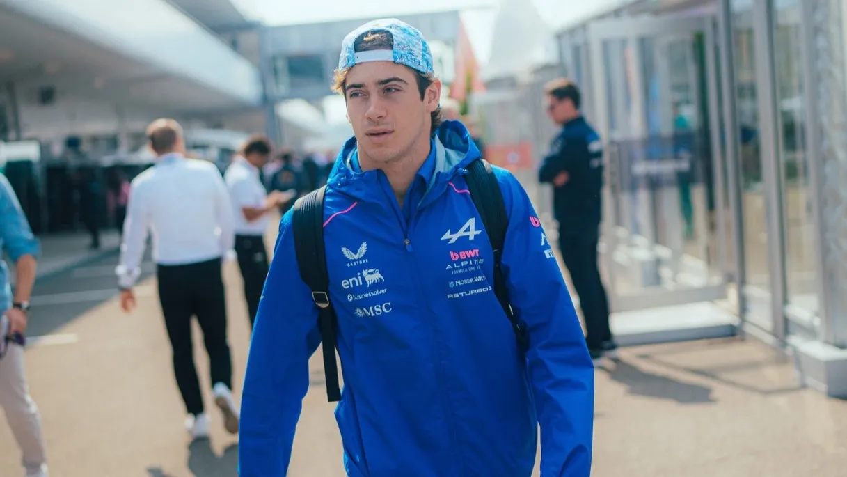 Colapinto dejó sobre el aire la posibilidad de visitar Argentina con Alpine (Prensa Alpine).