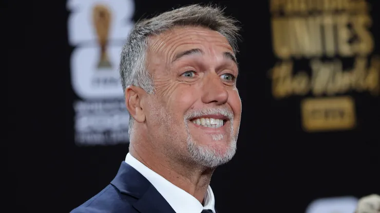 Gabriel Batistuta, histórico de la Selección Argentina.