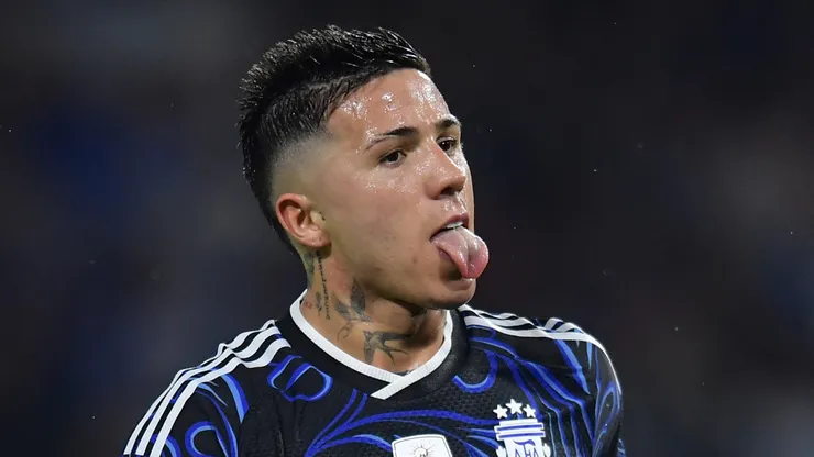Enzo Fernández, mediocampista de Chelsea.