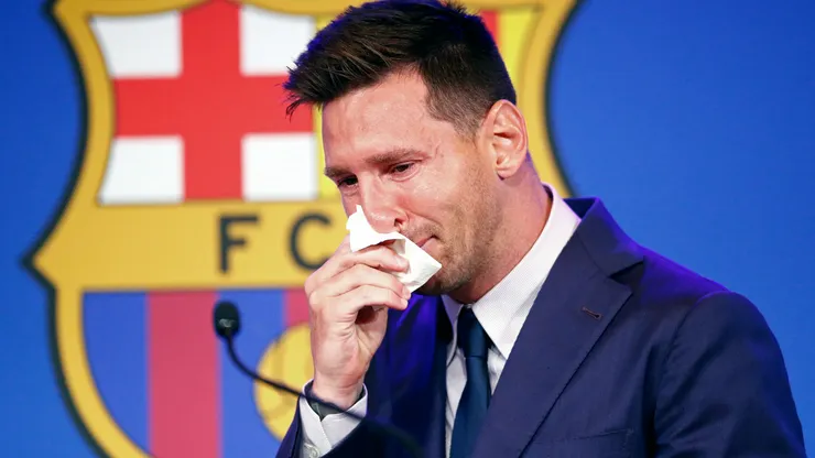 Lionel Messi, al anunciar su salida de Barcelona.