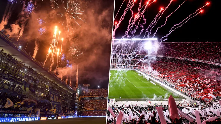 La comparación entre la Bombonera y el Monumental.