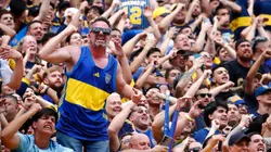 Los hinchas de Boca Juniors.