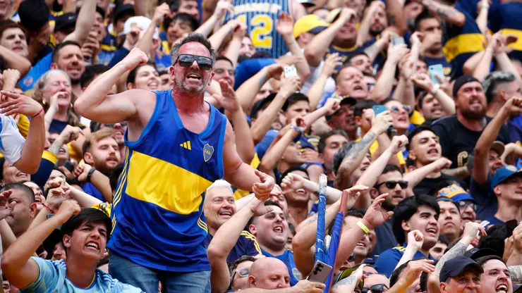 Los hinchas de Boca Juniors.