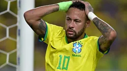 Neymar Júnior, con la Selección de Brasil.