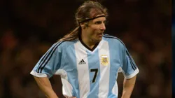 Claudio Paul Caniggia en su paso por la Selección Argentina.