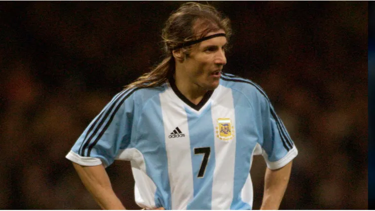 Claudio Paul Caniggia en su paso por la Selección Argentina.