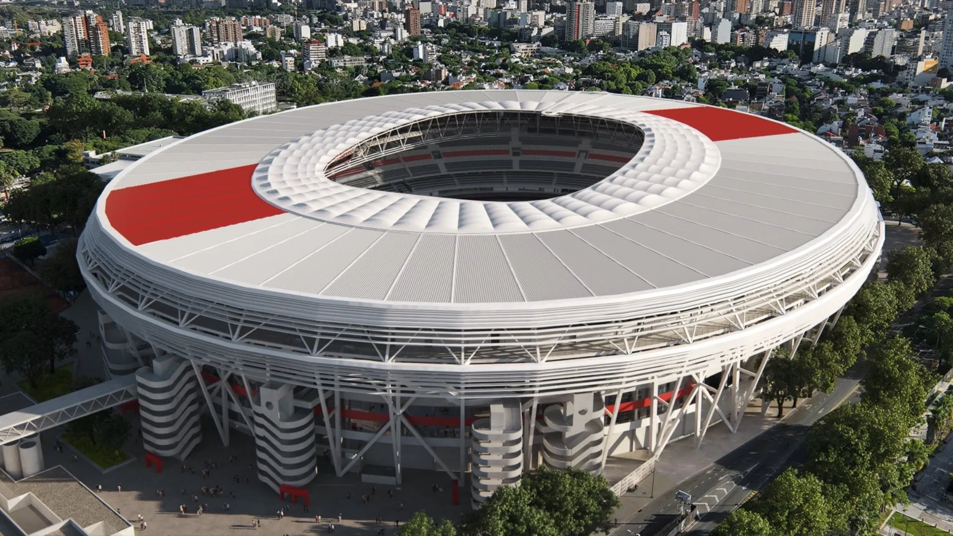 Así quedará el Estadio Monumental. (Foto: @RiverPlate).