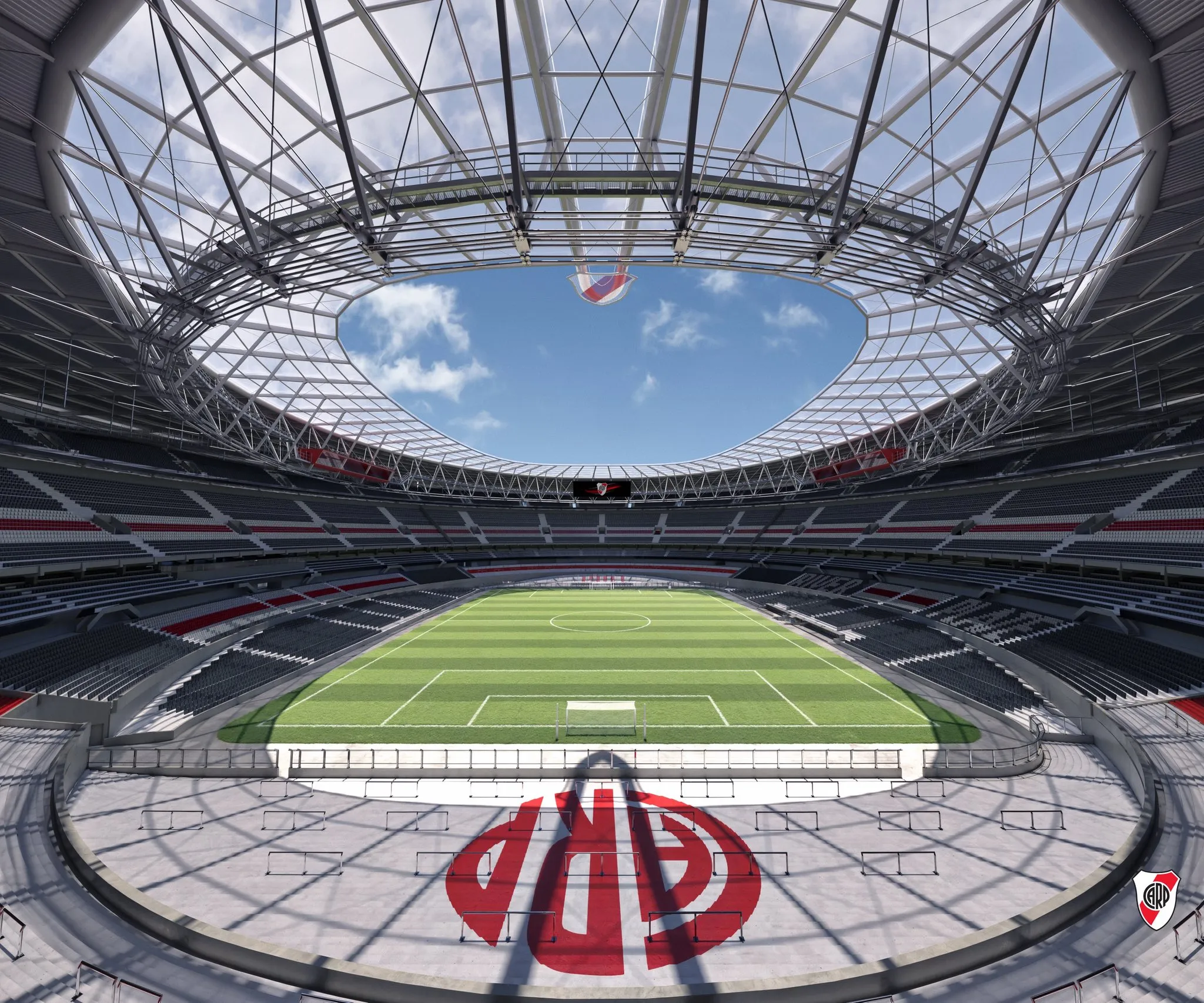 Así se verá por dentro el Monumental una vez que esté terminado. (Foto: @RiverPlate).