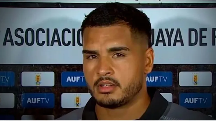 Emiliano Marquez protagonizó una particular situación en Uruguay.