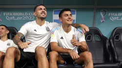 Leandro Paredes y Paulo Dybala en la Selección Argentina.