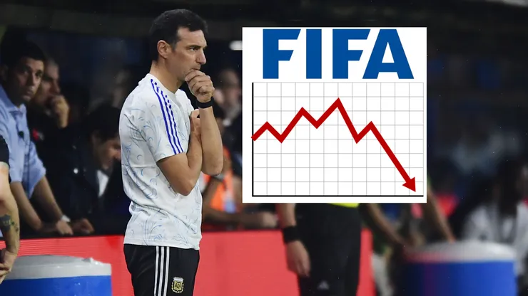 Argentina terminará la fecha FIFA de marzo en el tercer puesto del ranking de selecciones, por detrás de España y Francia.