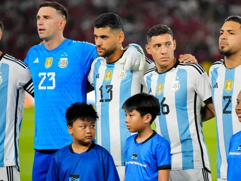 Mientras lucha por un lugar en la Selección Argentina para el Mundial 2026, Palmeiras lo quiere para la Copa Libertadores