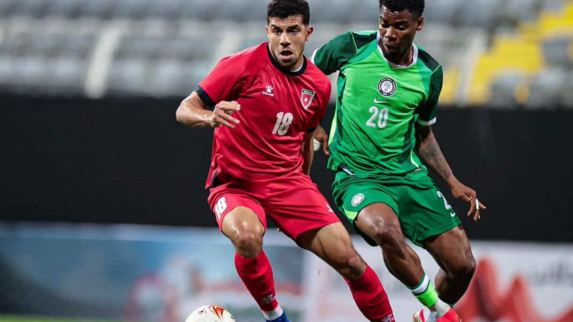 Dos empates por 2 a 2 del seleccionado de Jordania en la Fecha FIFA de marzo. (Prensa Jordan Football Association)