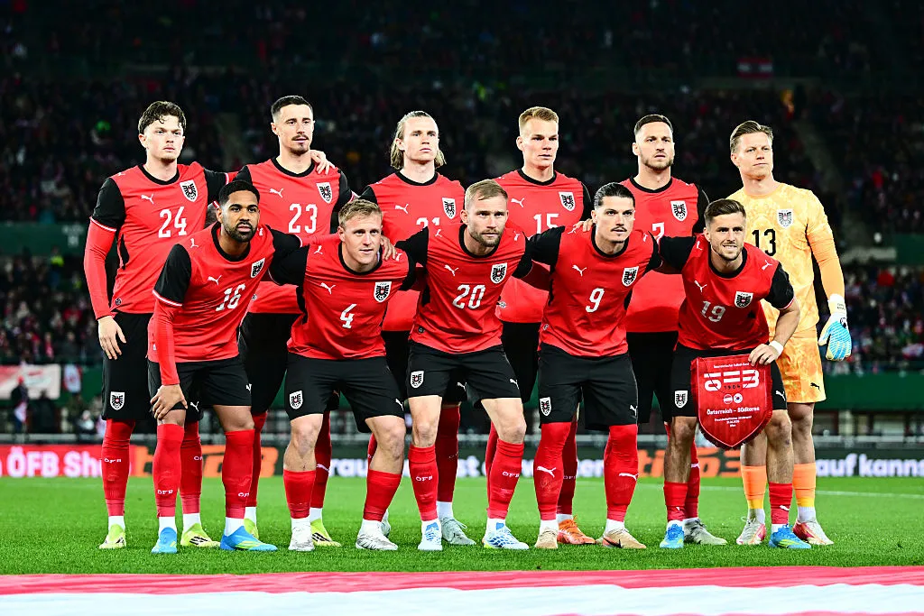 Austria muestra solidez y mete miedo en la previa del Mundial 2026. (Getty)