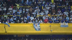 Los hinchas de Argentina.