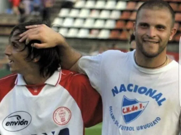 Morquio jugó en Huracán entre 1999 y 2002 (@sebastiandariomorquio).