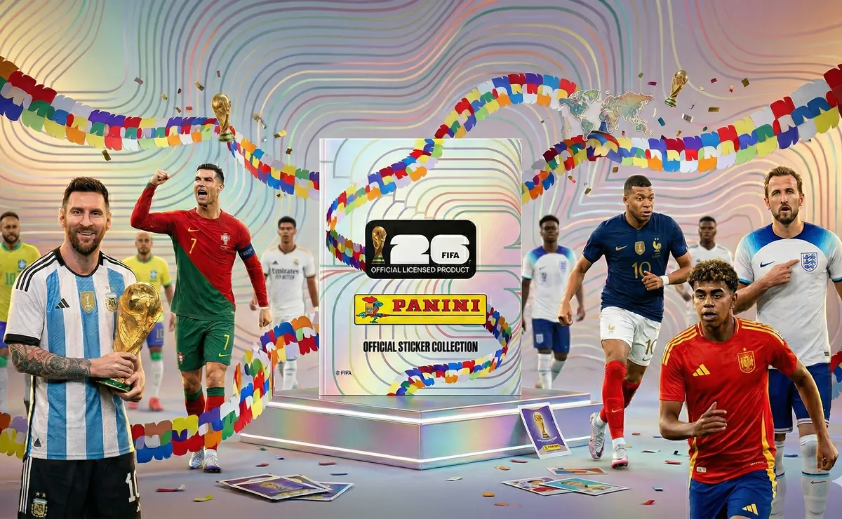 Álbum de Panini del Mundial 2026: cuándo sale a la venta, cuántas ...
