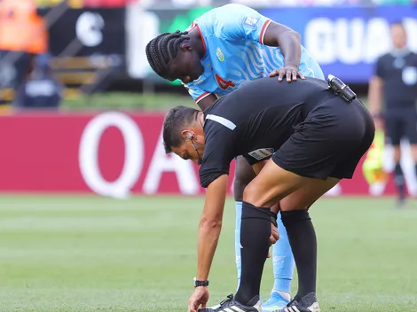 El árbitro argentino Facundo Tello se lesionó en el alargue entre Jamaica y Congo por el repechaje del Mundial 2026