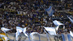 Los hinchas de Boca se hicieron escuchar en medio del partido entre Argentina y Zambia.