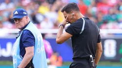 Facundo Tello se lesionó en RD Congo vs. Jamaica.