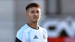 Gabriel Rojas se desgarró en la Selección Argentina y no podrá jugar con Racing el clásico ante Independiente