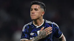 Enzo Fernández, mediocampista de la Selección Argentina.