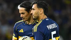 Edinson Cavani y Leandro Paredes, referentes de Boca.
