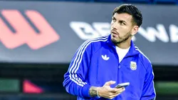 Pese a que jugó con Argentina hace 48 horas, Paredes quiere ser titular ante Talleres