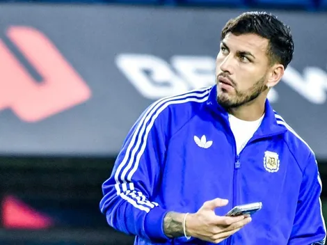 Pese a que jugó con Argentina hace 48 horas, Paredes quiere ser titular ante Talleres