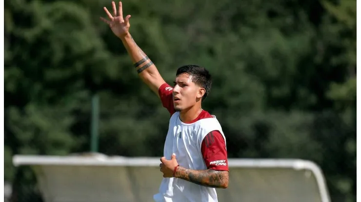 Tobías Ramírez, jugador de River.