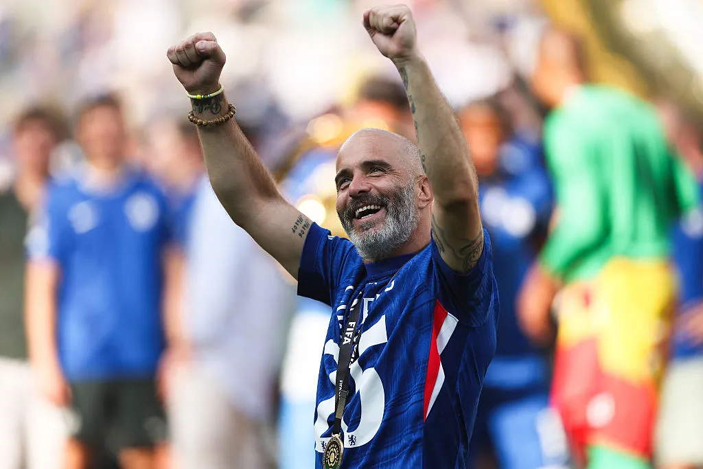 Enzo Maresca, actualmente sin club tras su despido en Chelsea, es el principal candidato a suceder a Guardiola. (Getty)