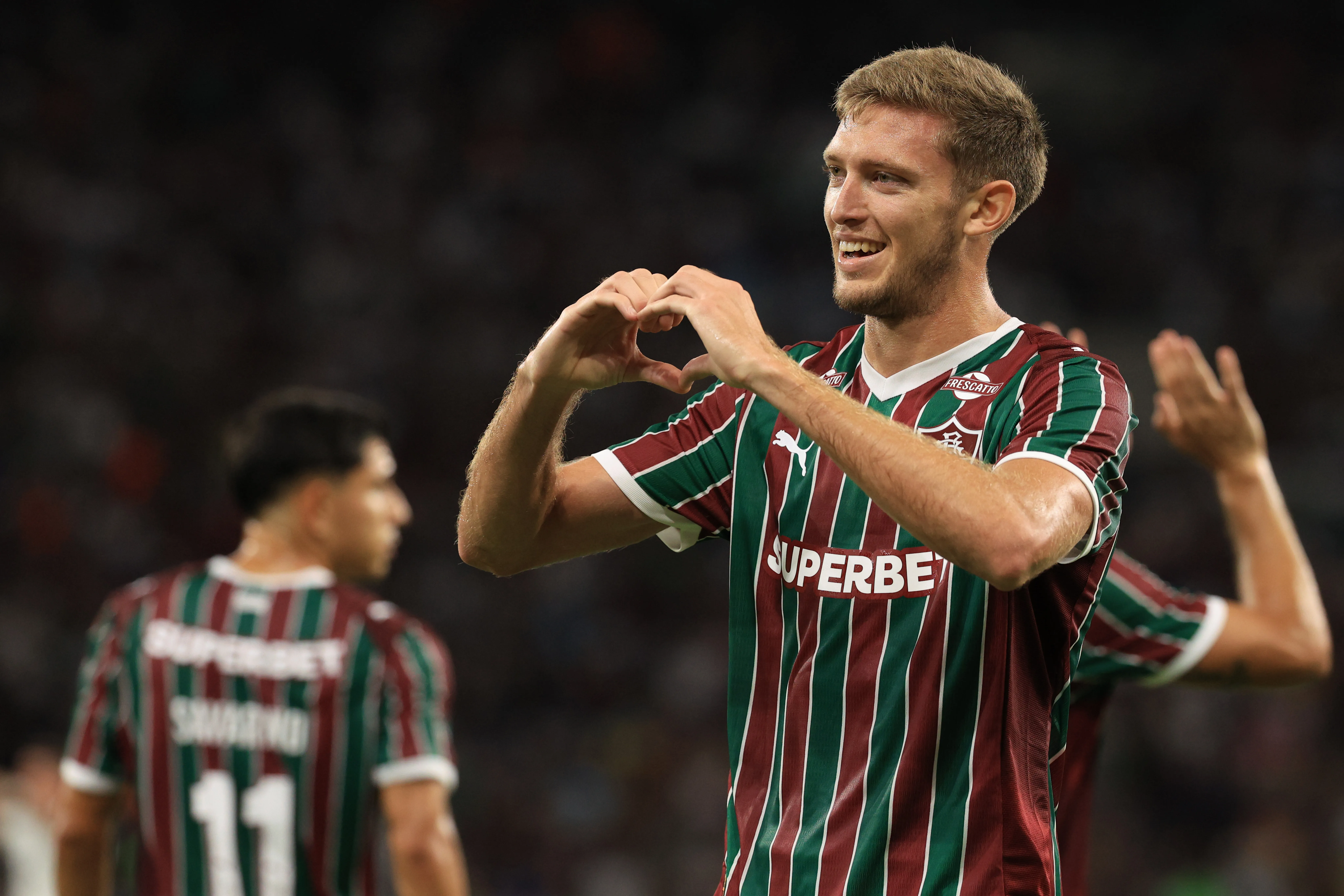 Rodrigo Castillo ya marcó 2 goles en 5 partidos con Fluminense.