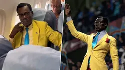 Michel Kuka Mboladinga, el hincha viral de RD de Congo.