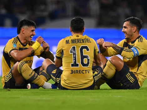 Paredes explicó el festejo con Bareiro y Merentiel tras los goles de Boca: “Es muy importante”