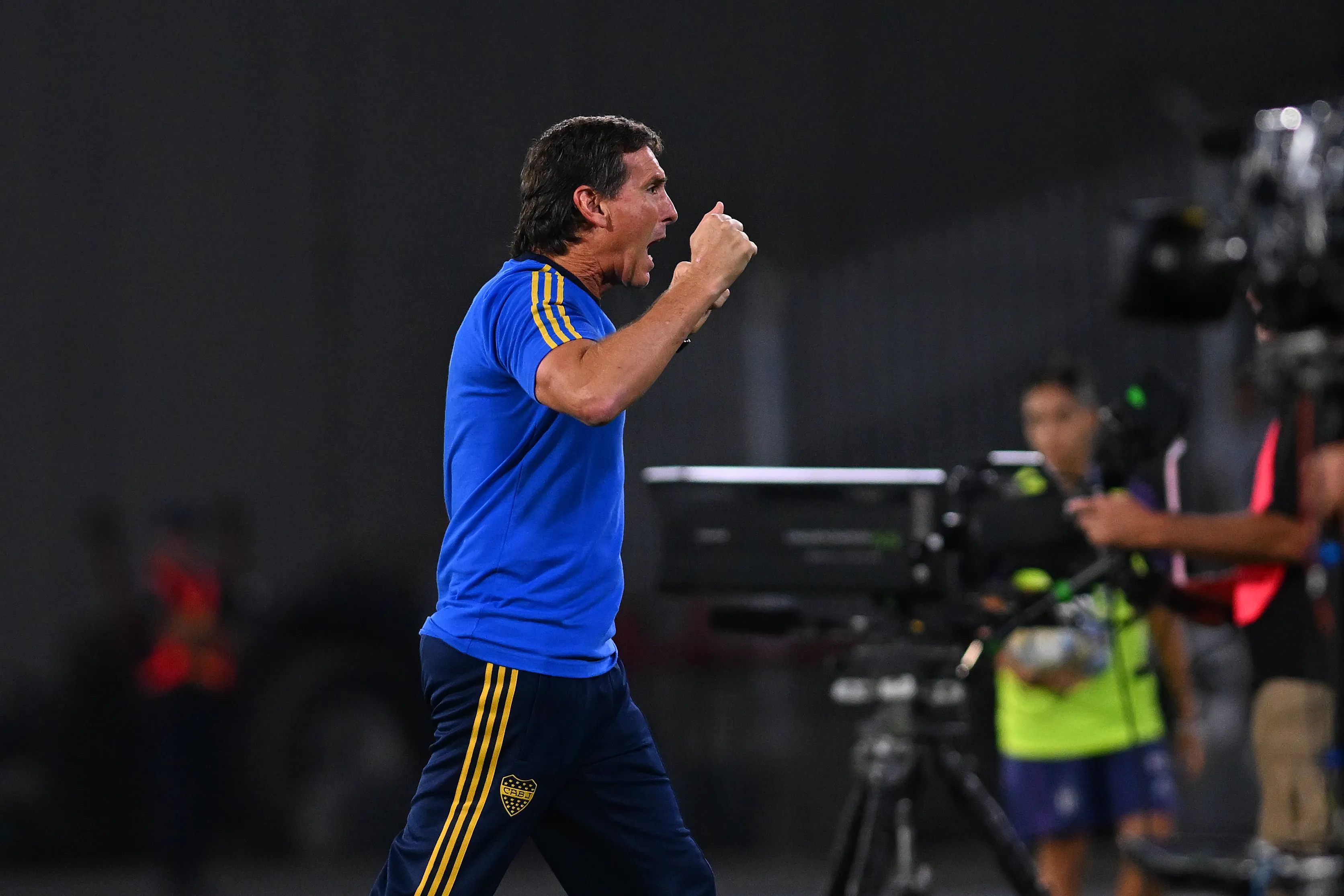 Claudio Úbeda, entrenador de Boca. (Getty Images)