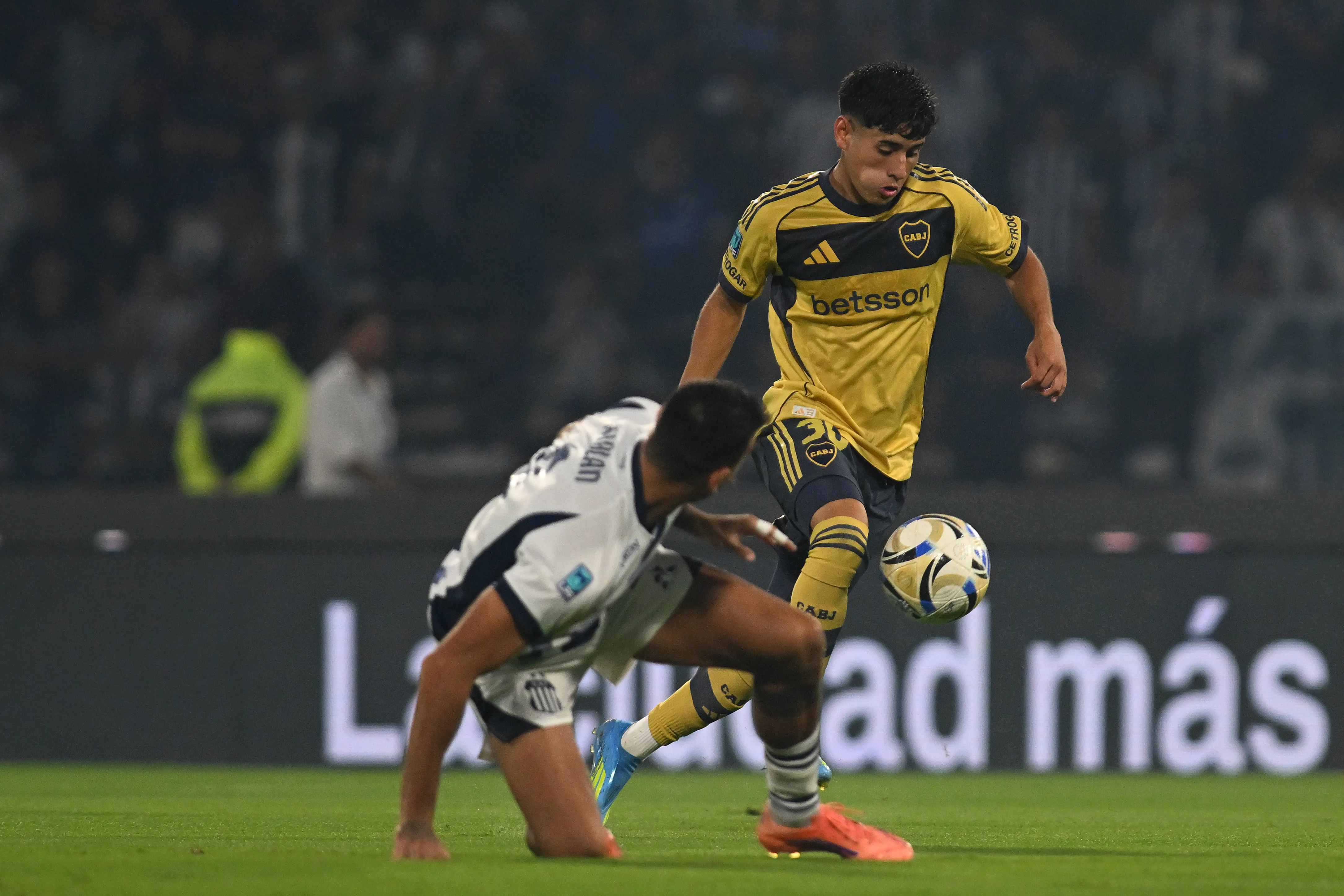 Tomás Aranda ante Talleres. (Foto: Getty).