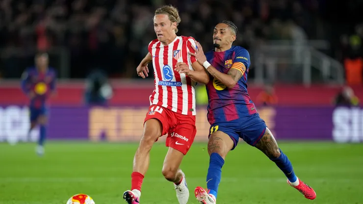 Atlético de Madrid quiere frenar a Barcelona.
